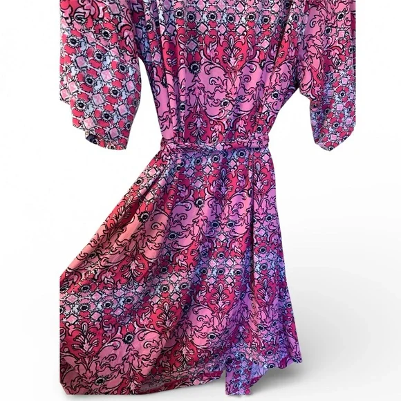 Secret Treasures Women's Pink Knit Robe Size Large (12-14) - Picture 6 of 8